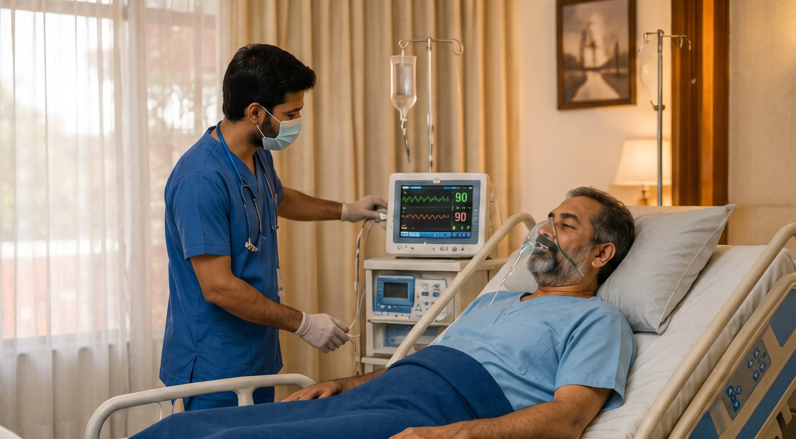 ICU Setup at Home